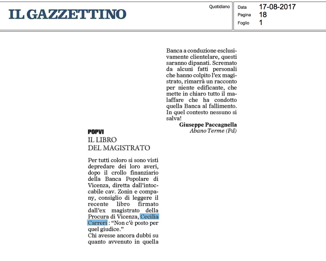 Gazzettino 17.08.17